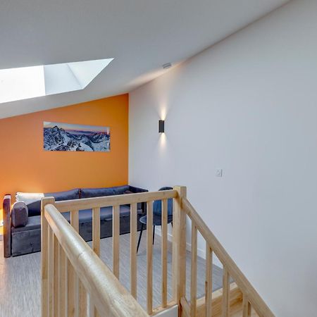 La Poudreuse - Duplex Avec Balcon Vue Montagne - Flumet Bilik gambar