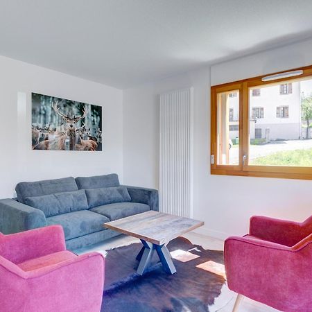 La Poudreuse - Duplex Avec Balcon Vue Montagne - Flumet Luaran gambar