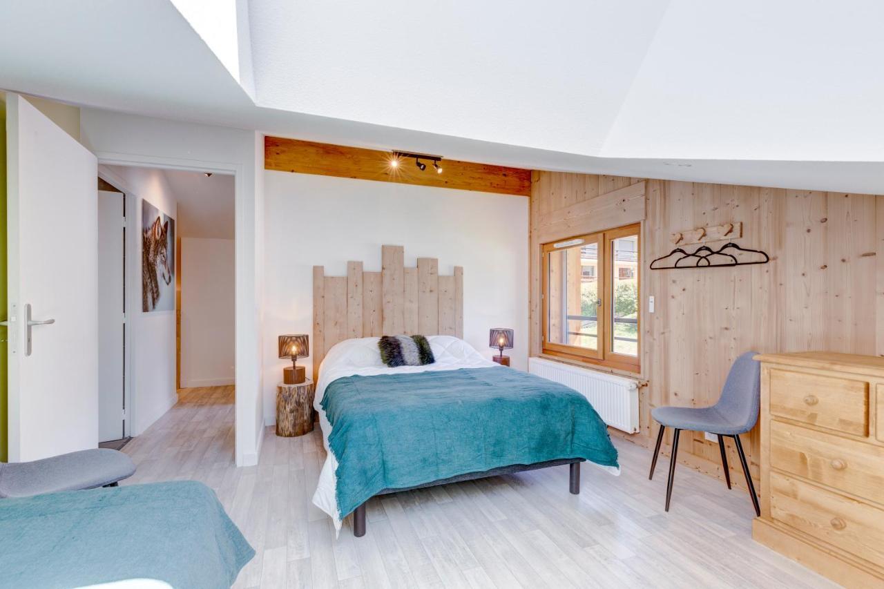 La Poudreuse - Duplex Avec Balcon Vue Montagne - Flumet Luaran gambar