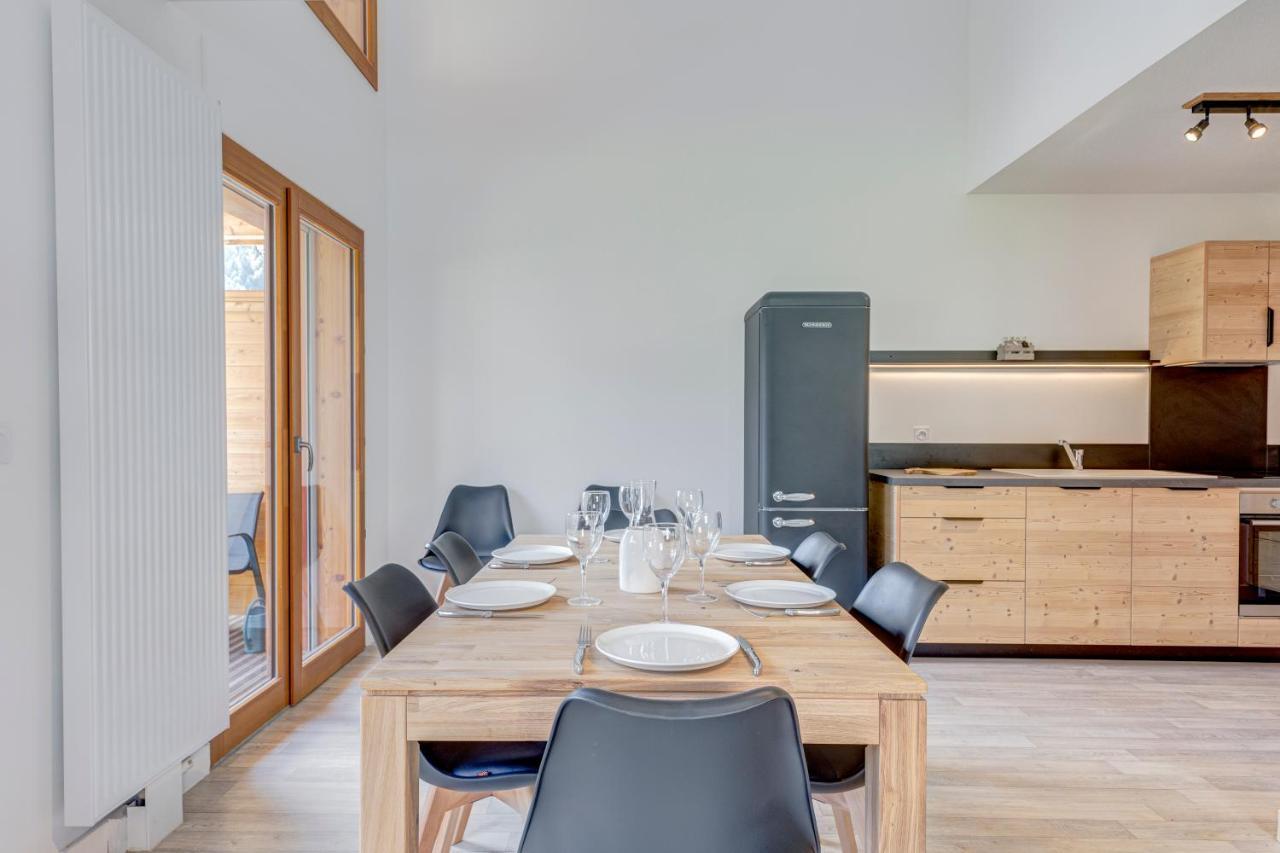 La Poudreuse - Duplex Avec Balcon Vue Montagne - Flumet Luaran gambar
