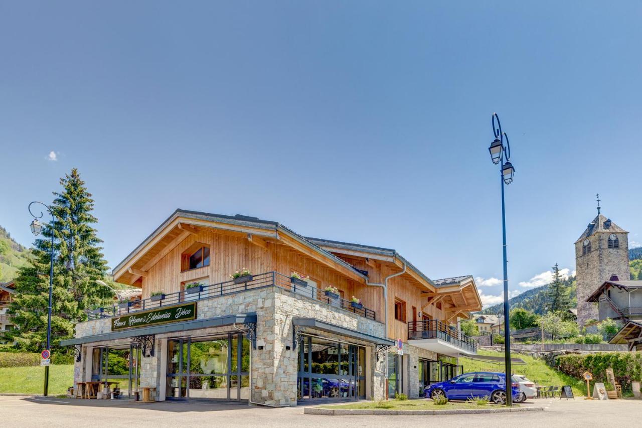La Poudreuse - Duplex Avec Balcon Vue Montagne - Flumet Luaran gambar