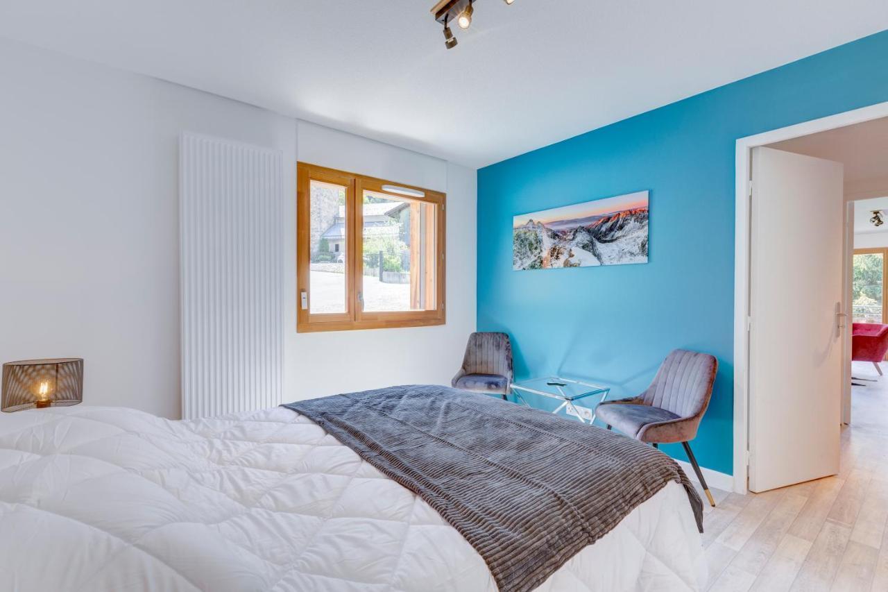 La Poudreuse - Duplex Avec Balcon Vue Montagne - Flumet Luaran gambar