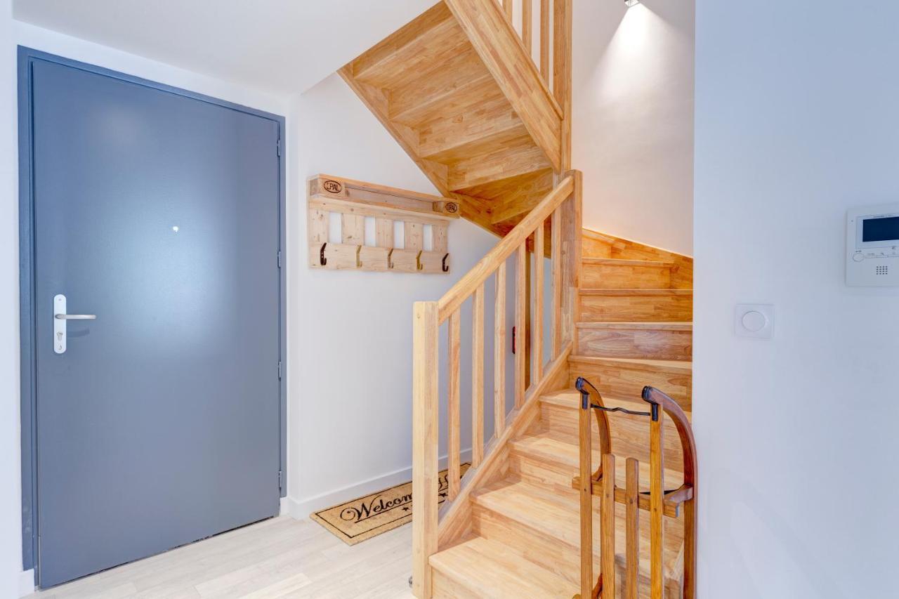 La Poudreuse - Duplex Avec Balcon Vue Montagne - Flumet Luaran gambar