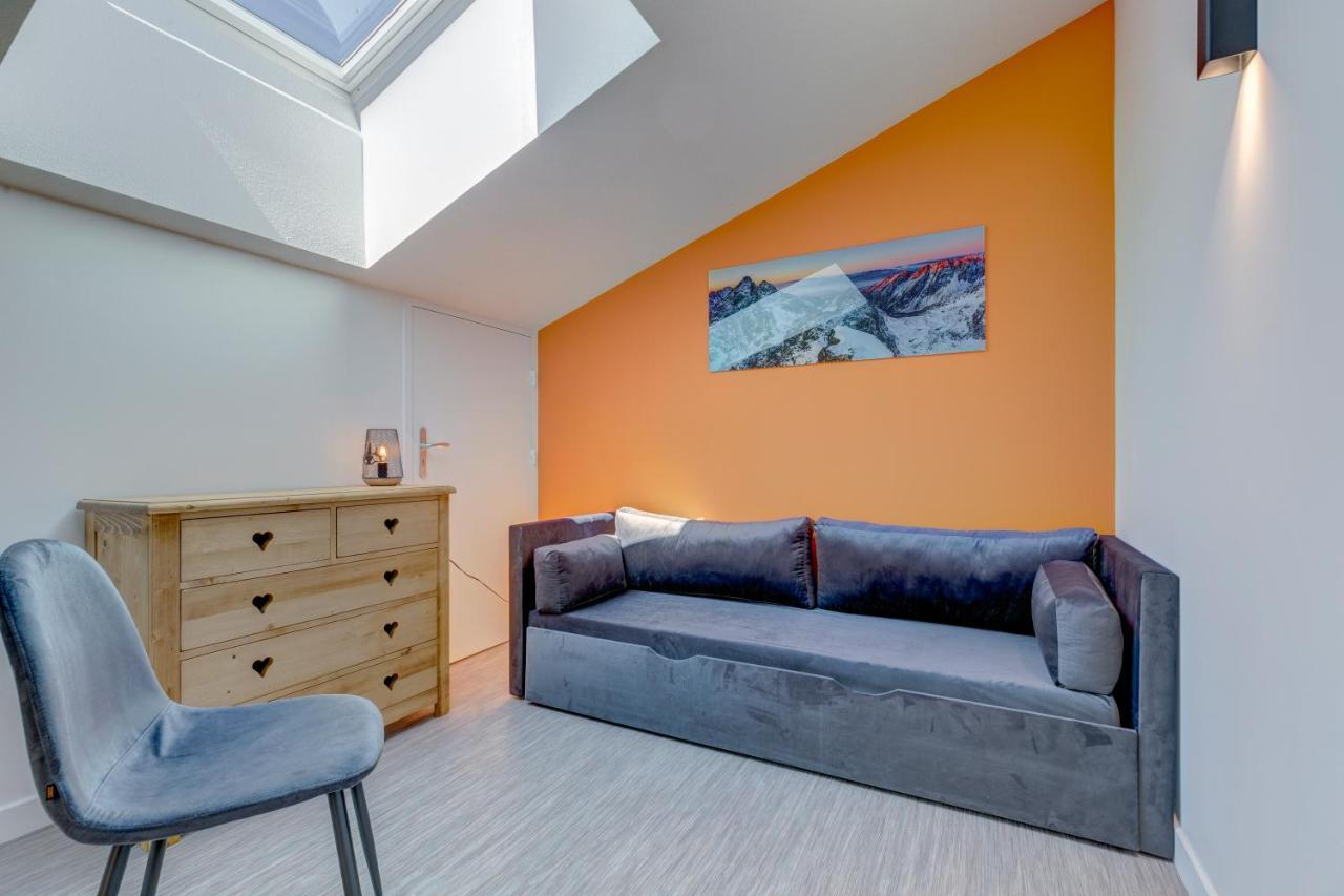 La Poudreuse - Duplex Avec Balcon Vue Montagne - Flumet Luaran gambar
