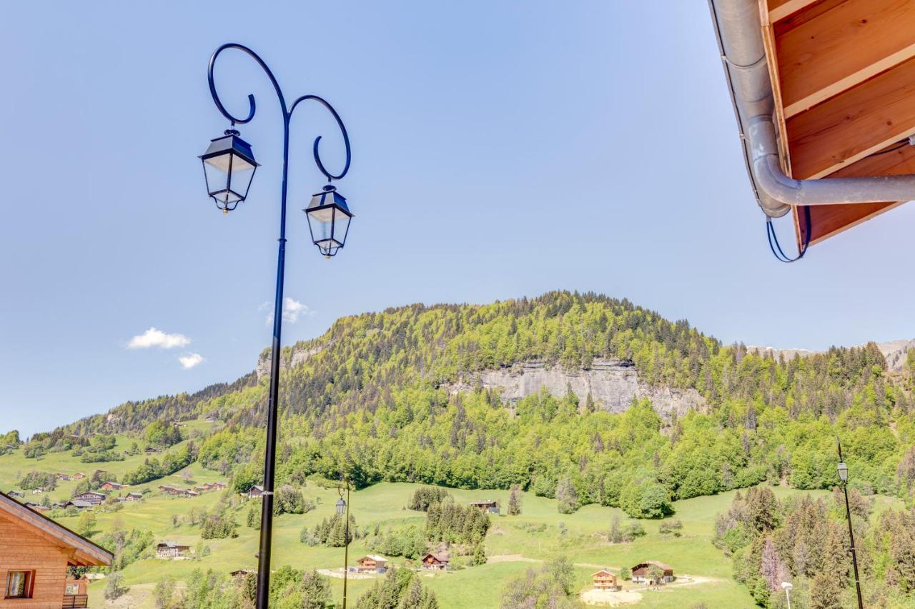 La Poudreuse - Duplex Avec Balcon Vue Montagne - Flumet Luaran gambar