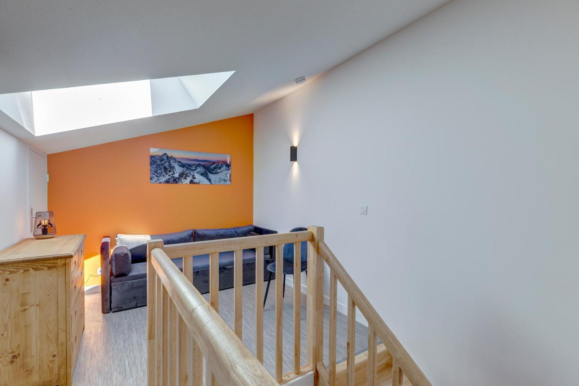 La Poudreuse - Duplex Avec Balcon Vue Montagne - Flumet Bilik gambar